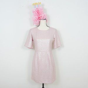 London look Pink Silver 60's Mod Inspired Size S/M Dress